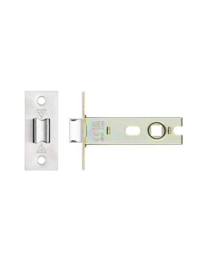Project tubular latch 76mm Satin Stainless