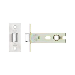 Project tubular latch 76mm Satin Stainless