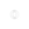 Standard Profile Round Escutcheon Powder Coat White