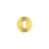 Standard Profile Round Escutcheon Satin Brass