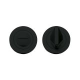 Bathroom Turn & Release On Round Rose Oscuro Matt Black