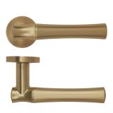 Aldo Lever On Round Rose Antique Brass