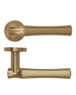 Aldo Lever On Round Rose Antique Brass