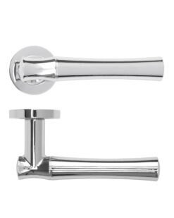 Aldo Lever On Round Rose Polished Chrome
