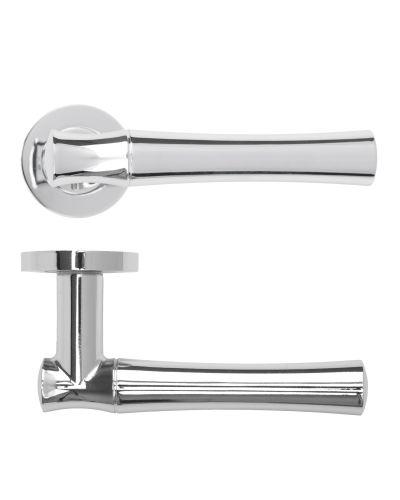 Aldo Lever On Round Rose Polished Chrome