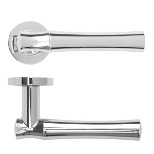 Aldo Lever On Round Rose Polished Chrome