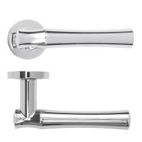 Aldo Lever On Round Rose Polished Chrome