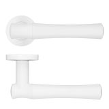 Aldo Lever On Round Rose Powder Coat White