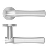 Aldo Lever On Round Rose Satin Chrome