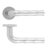 Vasco Lever On Round Rose Polished Chrome