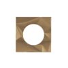 Spare Frattura Lever Square Rose Pack Antique Brass