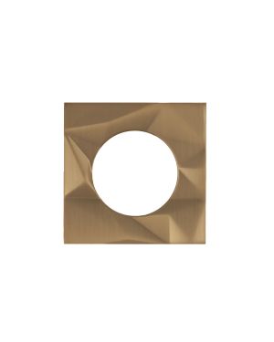 Spare Frattura Lever Square Rose Pack Antique Brass