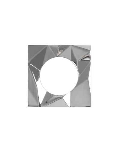 Spare Frattura Lever Square Rose Pack Polished Chrome