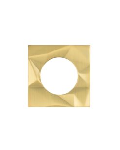 Spare Frattura Lever Square Rose Pack Satin Brass