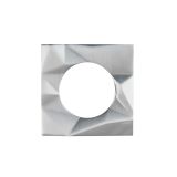 Spare Frattura Lever Square Rose Pack Satin Chrome