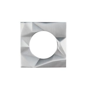 Spare Frattura Lever Square Rose Pack Satin Chrome