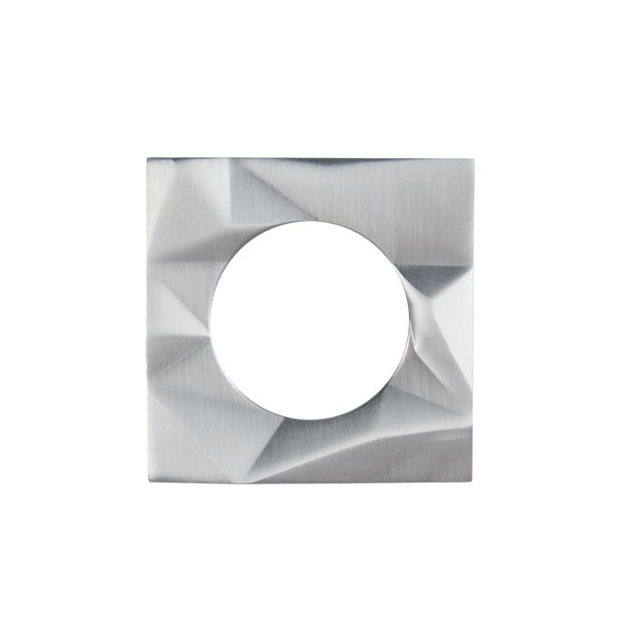 Spare Frattura Lever Square Rose Pack Satin Chrome