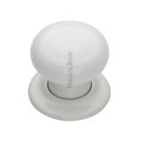 Heritage Brass White Crackle Porcelain Mortice Door Knobs, Porcelain Rose  (sold in pairs)