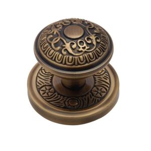 Heritage Brass Aydon Mortice Door Knobs, Antique Brass  (sold in pairs)