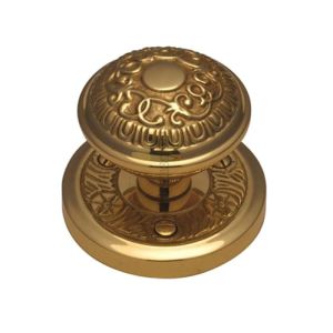 Heritage Brass Aydon Mortice Door Knobs, Polished Brass (sold in pairs)