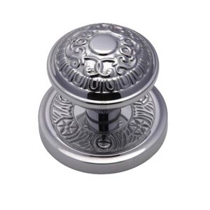 Heritage Brass Aydon Mortice Door Knobs, Polished Chrome (sold in pairs)