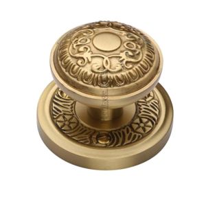 Heritage Brass Aydon Mortice Door Knobs, Satin Brass  (sold in pairs)