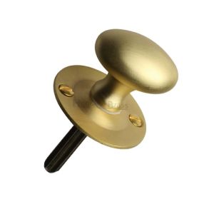 Heritage Brass Oval Hex/Rack Key Without Bolt, Satin Brass