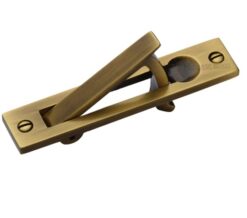 Heritage Brass Pocket Door Edge Pull, Antique Brass (sold in singles)