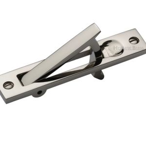 Heritage Brass Pocket Door Edge Pull, Polished Nickel (sold in singles)