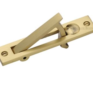 Heritage Brass Pocket Door Edge Pull, Satin Brass (sold in singles)