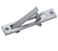 Heritage Brass Pocket Door Edge Pull, Satin Chrome (sold in singles)