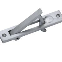 Heritage Brass Pocket Door Edge Pull, Satin Chrome (sold in singles)