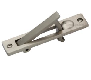 Heritage Brass Pocket Door Edge Pull, Satin Nickel  (sold in singles)