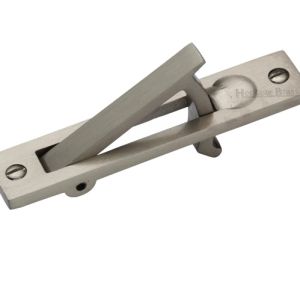 Heritage Brass Pocket Door Edge Pull, Satin Nickel  (sold in singles)