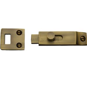 Heritage Brass Slide Bolt (66mm x 19mm), Antique Brass