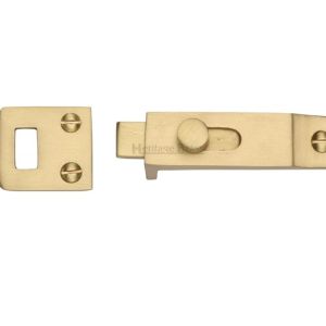 Heritage Brass Slide Bolt (66mm x 19mm), Satin Brass