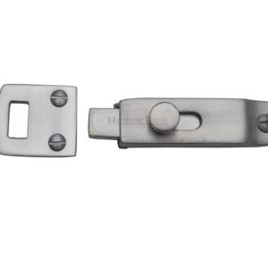 Heritage Brass Slide Bolt (66mm x 19mm), Satin Chrome