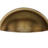 Heritage Brass Cabinet Drawer Pull Handle (57mm C/C), Antique Brass