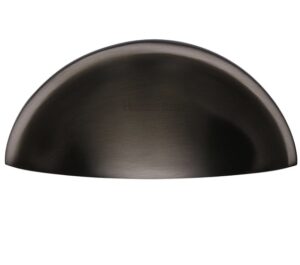 Heritage Brass Cabinet Drawer Pull Handle (57mm C/C), Matt Bronze