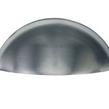 Heritage Brass Cabinet Drawer Pull Handle (57mm C/C), Satin Chrome