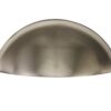 Heritage Brass Cabinet Drawer Pull Handle (57mm C/C), Satin Nickel