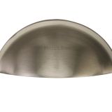 Heritage Brass Cabinet Drawer Pull Handle (57mm C/C), Satin Nickel