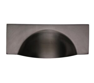 Heritage Brass Cabinet Drawer Pull Handle (57mm C/C), Matt Bronze