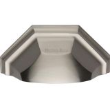 Heritage Brass Cabinet Drawer Pull Handle (89mm C/C), Satin Nickel