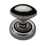Heritage Brass Chelsea Mortice Door Knobs, Polished Nickel  (sold in pairs)