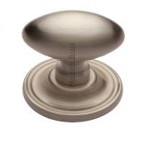 Heritage Brass Chelsea Mortice Door Knobs, Satin Nickel  (sold in pairs)