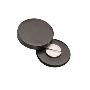 Heritage Brass Decorative Bolt Head Cover, Matt Bronze –