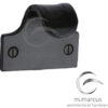 M Marcus Sash Window Lift (54mm x 42mm), Smooth Black Iron