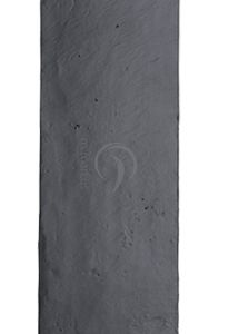 M Marcus Finger Plate (12″ x 3″), Smooth Black Iron