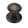 Heritage Brass Goodrich Mortice Door Knobs, Matt Bronze  (sold in pairs)
